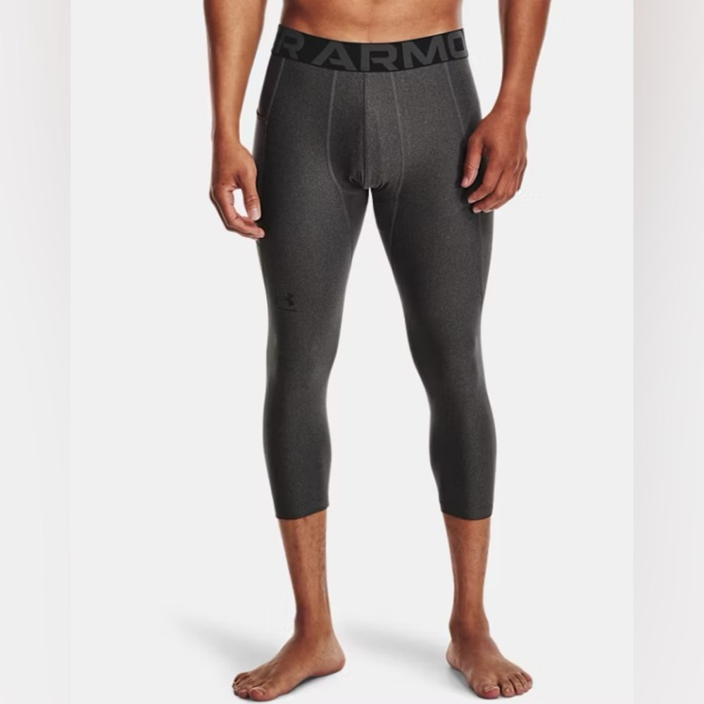 Under Armour Mens Compression ¾ HeatGear Athletic Leggings